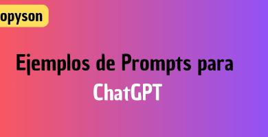 Ejemplos de Prompts para ChatGPT